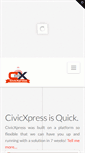 Mobile Screenshot of civicxpress.com